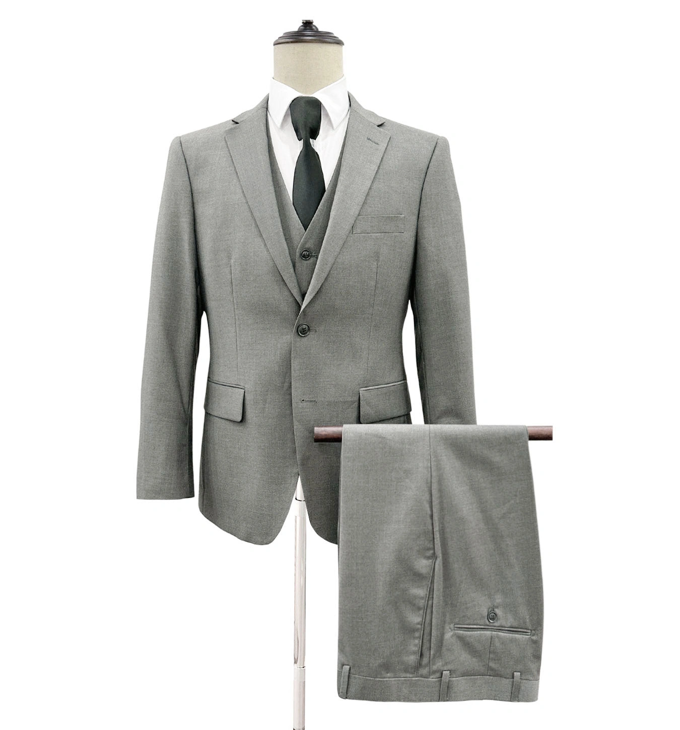 Angelo Rossi Gri Modern Fit Takım Elbise: Şıklık ve Tarzın Mükemmel Uyumunu Yaşa!