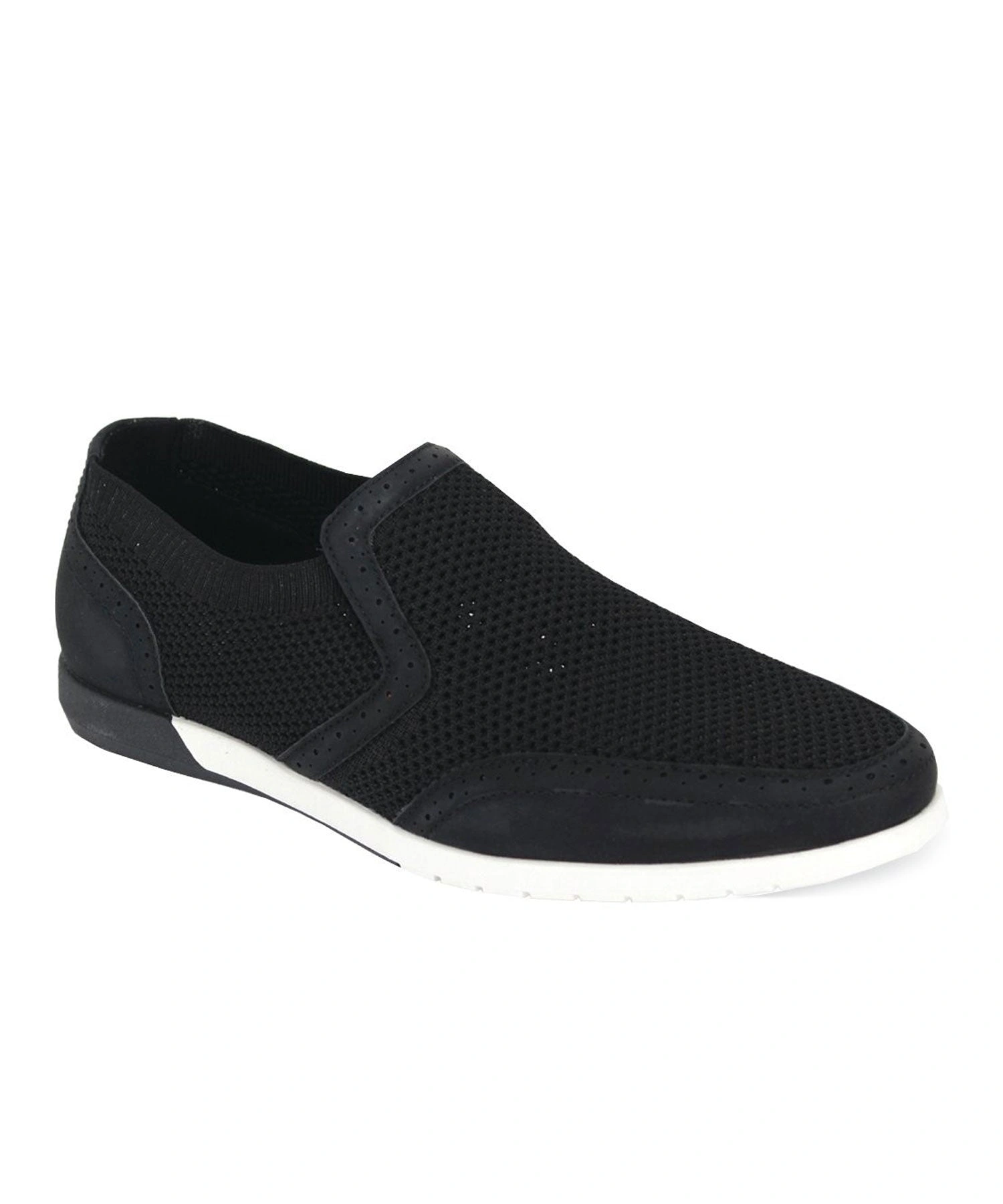 Brooklyn'in Siyah Sihri: 718 Slip-On Ayakkabı - New York Stili, Hafif ve Rahat!